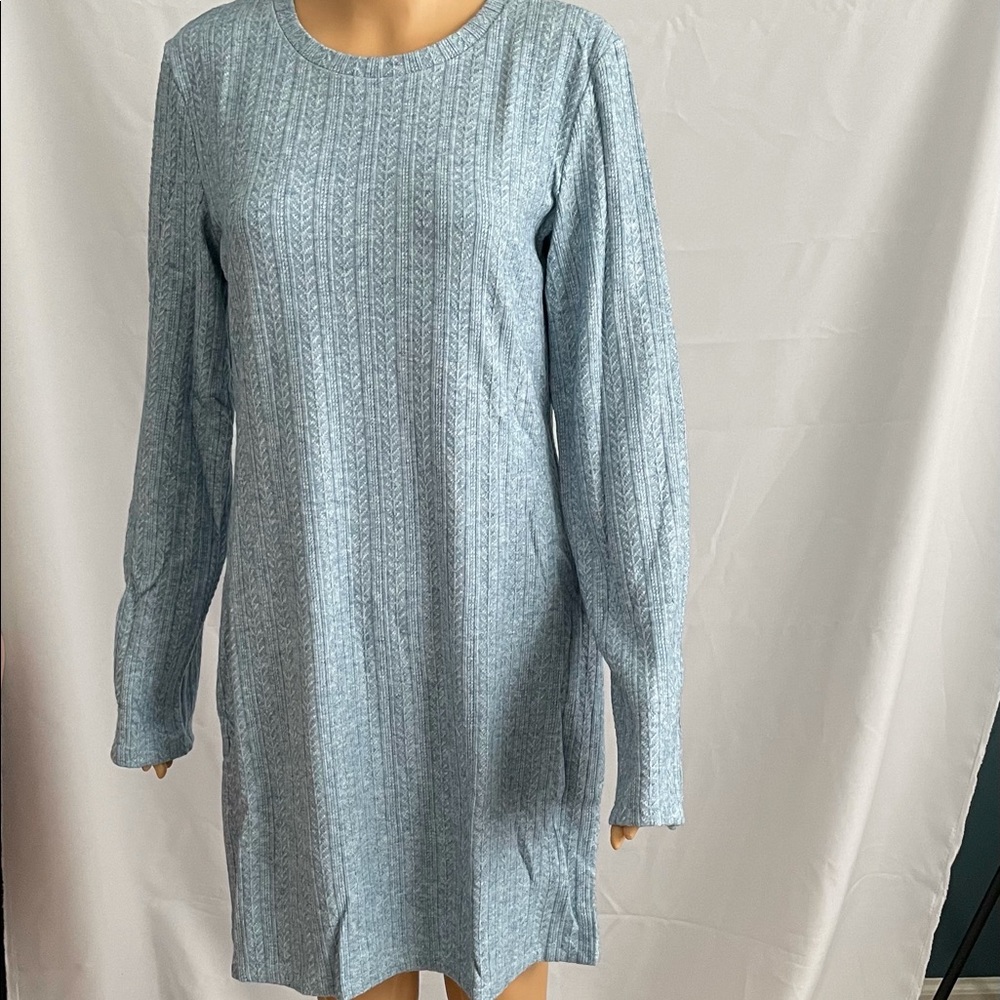 Lucia Slit Ribbed Knit Dress